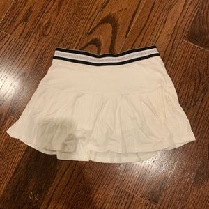 Justice girls white skirt/skort